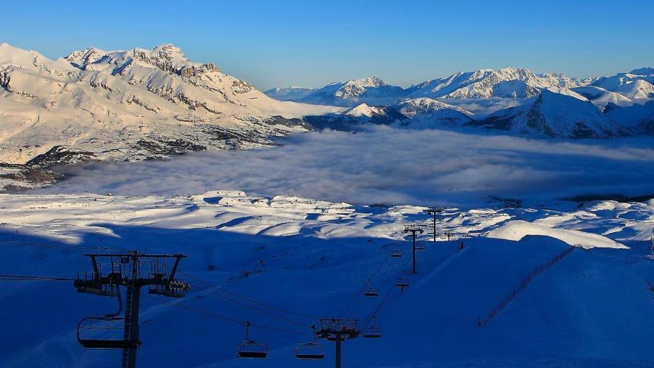 Studio Aux Pieds Des Pistes Ле-Деволюи Экстерьер фото